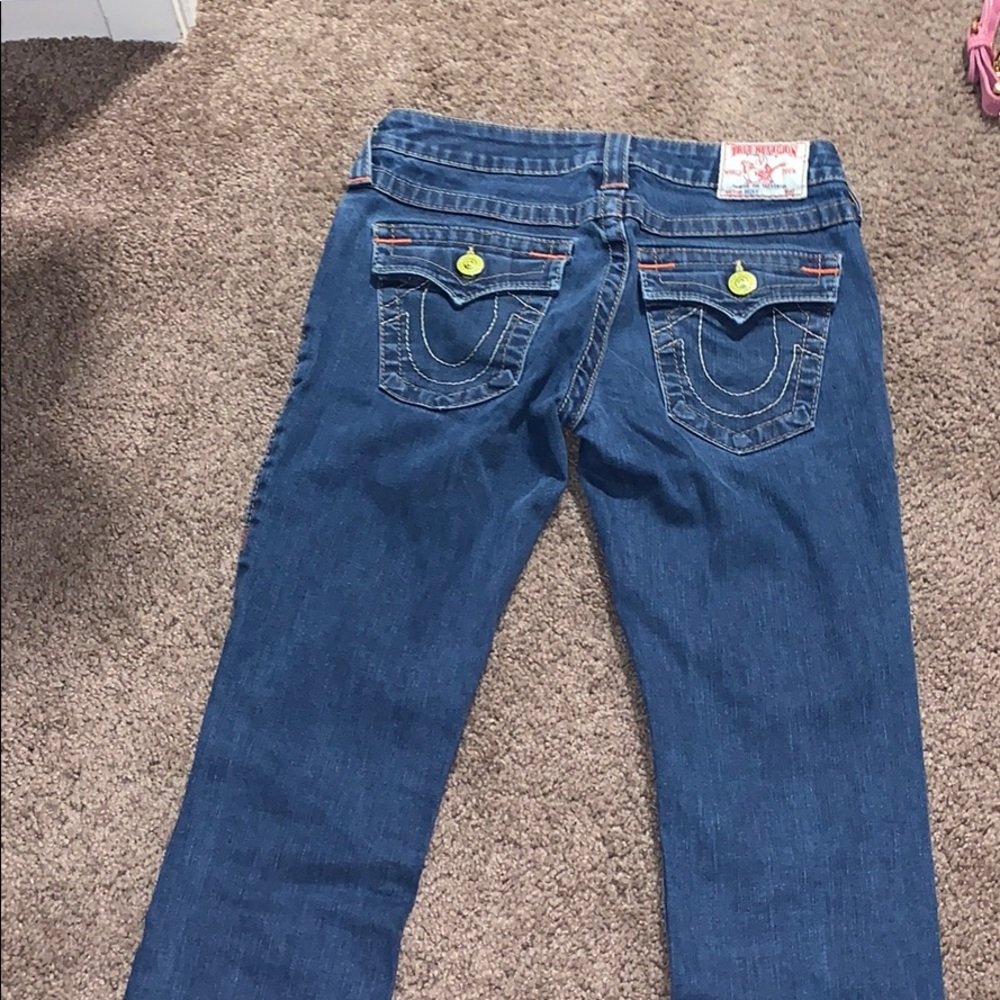Super cute true religion boat cut pants